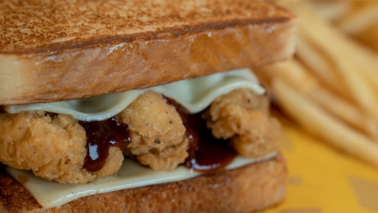 Bbq Strip Sandwich